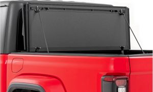 Rough Country Hard Tri-Fold Flip Up Bed Cover 5' Bed For 2020-24+ Jeep Gladiator JT 4WD 49620500