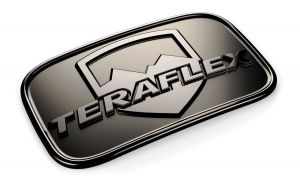 TeraFlex License Plate Delete Badge For 2007-18 Jeep Wrangler JK 2 Door & Unlimited 4 Door Models 4798000