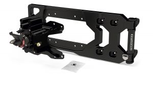 TeraFlex Alpha HD Hinged Spare Tire Carrier and Adjustable Spare Tire Mount for 18+ Jeep Wrangler JL & JLU 4838920