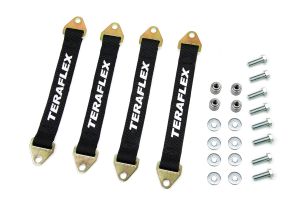 TeraFlex Limiting Strap Kit For 2007-18 Jeep Wrangler JK 2 Door & Unlimited 4 Door 4853100