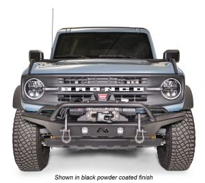 Fab Fours STUBBY FRONT BUMPER W/ PRE-RUNNER GUARD in BARE FB21-B5252-B