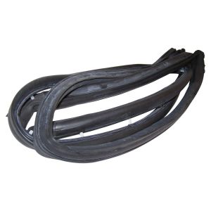 Crown Automotive Rubber Black Door Weatherstrip Front-Right For 1997-2006 TJ Wrangler 5017462AF