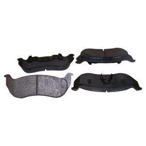 Crown Automotive Semi-Metallic Gray Brake Pad Set Rear-Left & Right For 2003-2006 TJ Wrangler w/Rear Disc Brakes 5093511TI