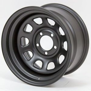 Pro Comp 51 Rock Crawler Series Wheel 15x8 With 5 On 5.50 Bolt Pattern & 3.75 Backspace In Gloss Black 51-5885