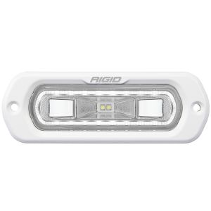 RIGID Industries SR-L Series Marine Spreader Pod 2 Wire Flush Mount White W/White Halo 51200