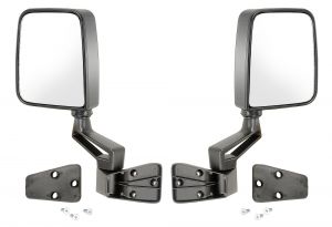 Body Armor 4X4 Mirrors Set For Trail Doors For 1997-18 Jeep Wrangler TJ & JK 2 Door & Unlimited 4 Door Models