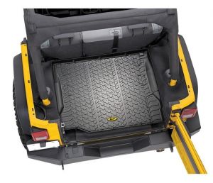 BESTOP Rear Cargo Area Liner For 2007-10 Jeep Wrangler JK 2 Door & Unlimited 4 Door Models 5150501