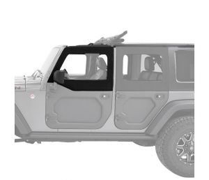 Bestop Twill Upper Front Pair For 2007-18 Jeep Wrangler JK 2 Door & Unlimited 4 Door Models 5173217