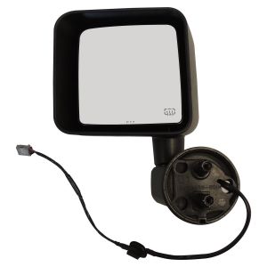 Crown Automotive Plastic Black Mirror Front-Left For 2011-2013 JK Wrangler (Export) 5182183AA