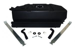 Crown Automotive Fuel Tank and Skid Plate Master Kit (20-Gallon Plastic) For 1987-95 Jeep Wrangler YJ 52002633PLMK