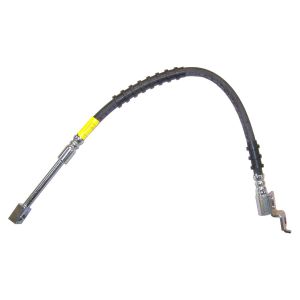 Crown Automotive Metal Black Brake Hose Front-Left For 1987-1989 YJ Wrangler 52002849