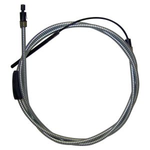 Crown Automotive Metal Black Parking Brake Cable Front  For 1987-1992 MJ Comanche 52003190