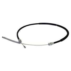 Crown Automotive Metal Black Parking Brake Cable Rear-Left or Right For 1987-1989 XJ Cherokee 52003256