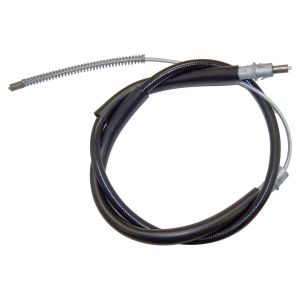 Crown Automotive Metal Black Parking Brake Cable Rear-Left or Right For 1990-1991 XJ Cherokee 52004709