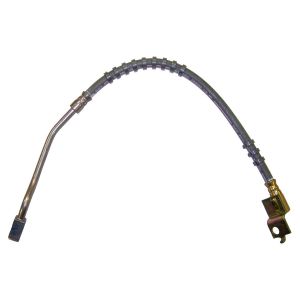 Crown Automotive Metal Black Brake Hose Front-Right For 1990-1995 YJ Wrangler 52006472