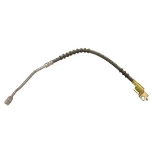 Crown Automotive Metal Black Brake Hose Front-Left For 1990-1994 YJ Wrangler (Until 2/14/1994) 52006473