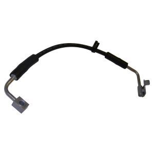 Crown Automotive Metal Black Brake Hose Front-Left For 2007-2010 JK Wrangler 52060045AE