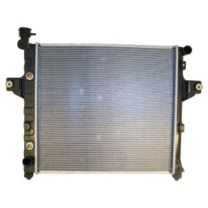 Crown Automotive Aluminum Black Radiator For 1999-2004 WJ Grand Cherokee 52079428AC