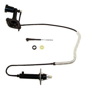 Crown Automotive Clutch Master Cylinder, Slave Cylinder and Hose Kit for 05-06 Jeep Wrangler TJ and Unlimited 52107652AM