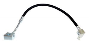 Crown Automotive Steel Black Brake Hose Rear  For 2002-2005 KJ Liberty 52128310AB