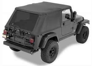 BESTOP Replace-A-Top for Trektop NX In Black Diamond For 2004-06 Jeep Wrangler TLJ Unlimited Models With Trektop NX 56821 5282135