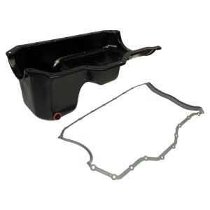 Crown Automotive Engine Oil Pan Kt for 96-00 Jeep Cherokee, 97-02 Jeep TJ, 97-02 Jeep Wrangler 53020560K