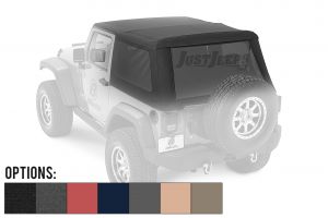 BESTOP Trektop NX Glide With Tinted Windows For 2007-18 Jeep Wrangler JK 2 Door Models