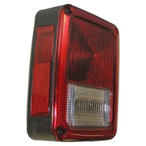 Crown Automotive Plastic Red Tail Light Rear-Left For 2007-2018 JK Wrangler 55077891AC