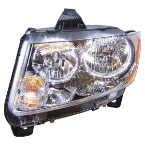 Crown Automotive Plastic Amber Headlight Front-Left For 2011-2013 WK Grand Cherokee 55079379AE