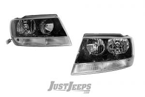 Crown Automotive Headlights For 2002-04 Jeep Grand Cherokee WJ Models 55155128AJ-