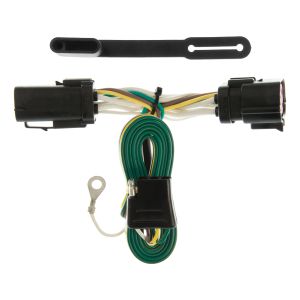 Curt Manufacturing Custom Wiring Harness, 4-Way Flat Output for Ford F-150, F-250 55256