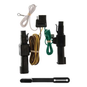 Curt Manufacturing Custom Wiring, 4-Way Flat for Dodge D, W, Dakota, B250, 1500, 2500, 3500 55317