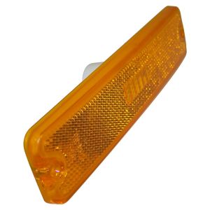 Crown Automotive Plastic Amber Side Marker Light Front-Left or Right For 1987-1995 YJ Wrangler (USA/Canada) 56001424