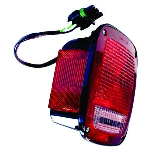 Crown Automotive Plastic Red Tail Light Rear-Right For 1987-1990 YJ Wrangler 56002134