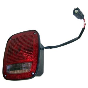 Crown Automotive Plastic Red Tail Light Rear-Right For 1998-2006 TJ Wrangler 56018648AC