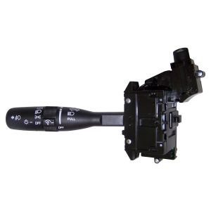 Crown Automotive Metal Black Multifunction Switch Front-Left For 1999-2004 WJ Grand Cherokee 56042302AG