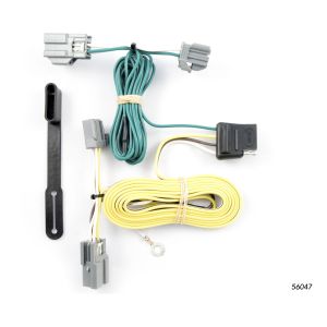Curt Manufacturing Custom Wiring, 4-Way Flat Output for Buick Lucerne, Ford Fiesta Sedan 56047
