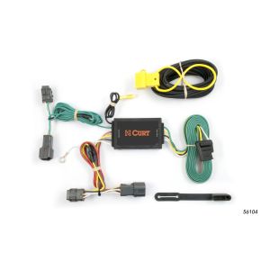 Curt Manufacturing Custom Wiring Harness, 4-Way Flat Output for Kia Borrego 56104