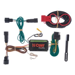 Curt Manufacturing Custom Wiring Harness, 4-Way Flat Output for Ford Edge 56120
