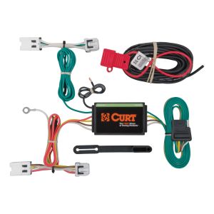 Curt Manufacturing Custom Wiring Harness, 4-Way Flat Output for Nissan Sentra 56205