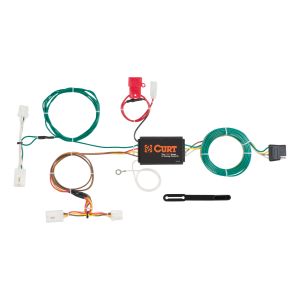 Curt Manufacturing Custom Wiring Harness, 4-Way Flat Output for Nissan Murano 56267