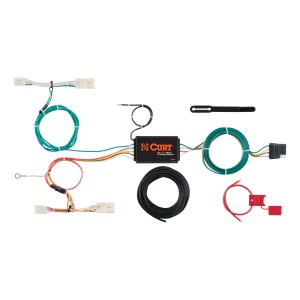 Curt Manufacturing Custom Wiring Harness, 4-Way Flat Output for Hyundai Elantra Sedan Limited 56283