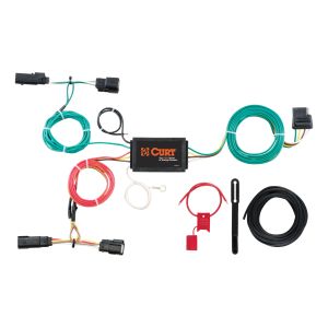 Curt Manufacturing Custom Wiring Harness, 4-Way Flat Output for Ford Edge Titanium 56292