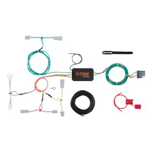 Curt Manufacturing Custom Wiring Harness, 4-Way Flat Output for Honda Accord Sedan 56299