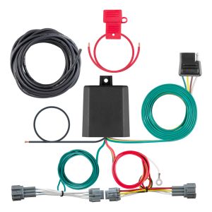 Curt Manufacturing Custom Wiring Harness, 4-Way Flat Output for Nissan Kicks 56418