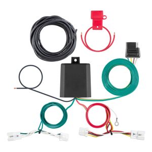 Curt Manufacturing Custom Wiring Harness, 4-Way Flat Output for Nissan Sentra 56500