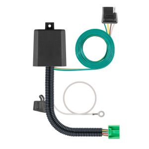 Curt Manufacturing Custom Wiring Harness, 4-Way Flat Output for Honda Pilot 56519