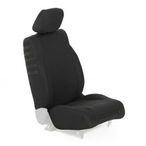 SmittyBilt G.E.A.R. Custom Fit Front Seat Covers in Black For 2013-18 Jeep Wrangler JK & Wrangler JK Unlimited Models 56647701