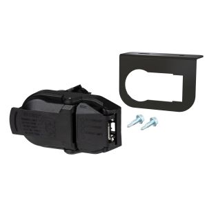 Curt Manufacturing OEM Replacement Dual-Output 7 & 4-Way Connector with Mounting Bracket, Packaged 57021
