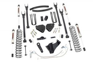 Rough Country 6 Inch Lift Kit Diesel 4 Link V2 For 08-10 Ford F-250/F-350 Super Duty 58470